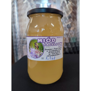 Miód faceliowy 1,1 kg